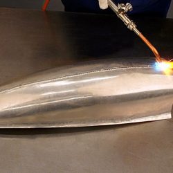 Welding aluminum with oxy acetylene