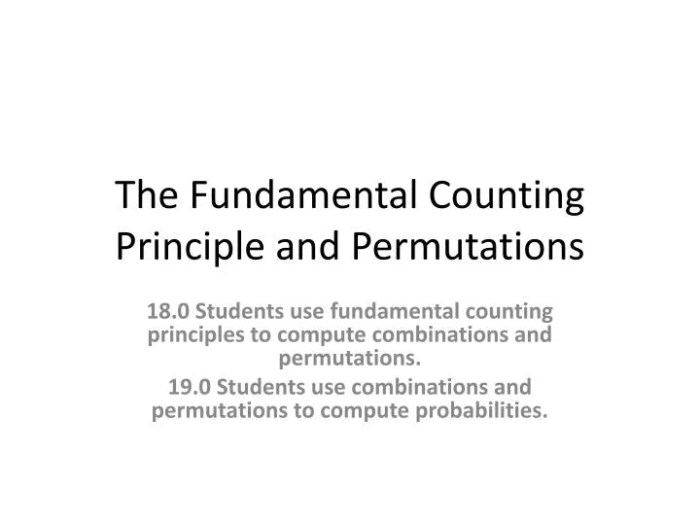 Fundamental counting principle permutations and combinations worksheet answers